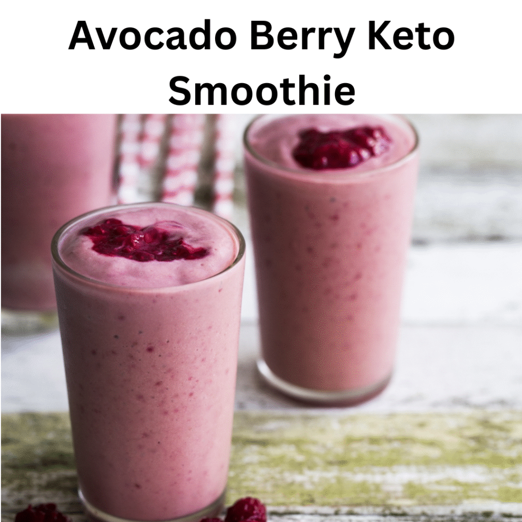 Avocado Berry Keto Smoothie avocado berry keto smoothie (1)