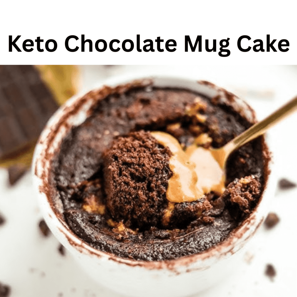Current image: Keto Chocolate Mug Cake