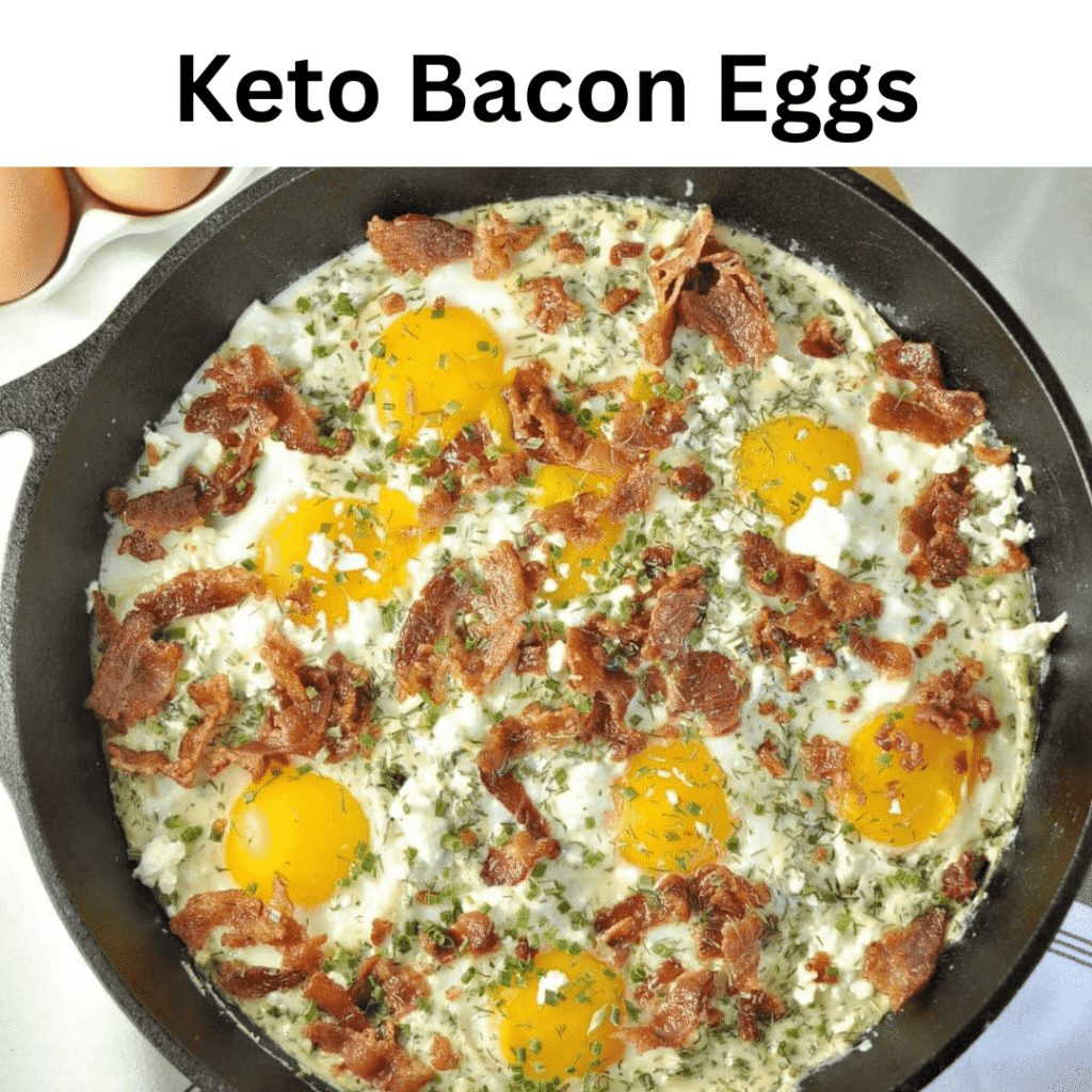 Keto Bacon Eggs
