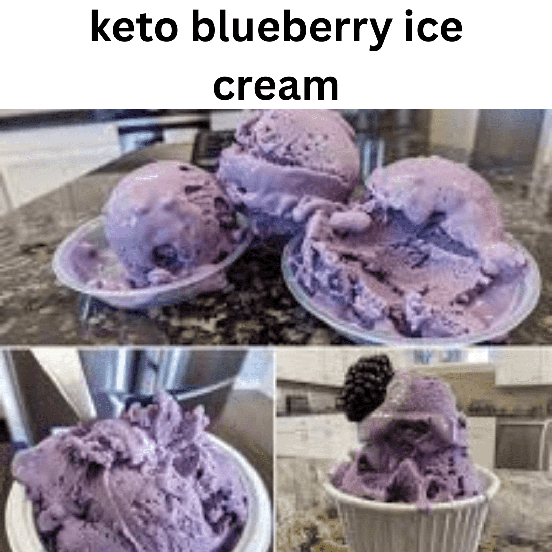 keto blueberry ice cream min