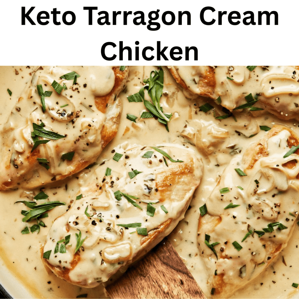 Keto Tarragon Cream Chicken Current image: keto grilled salmon (1) min