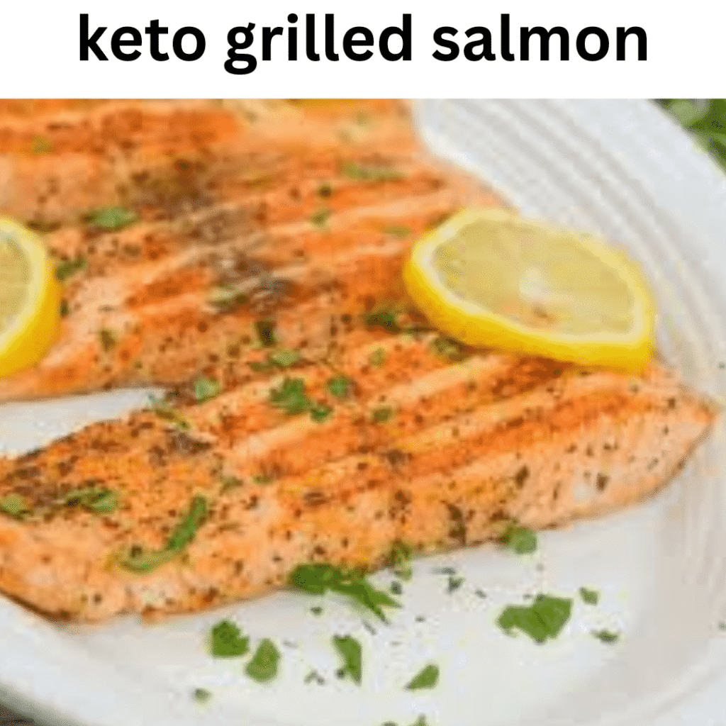 keto grilled salmon