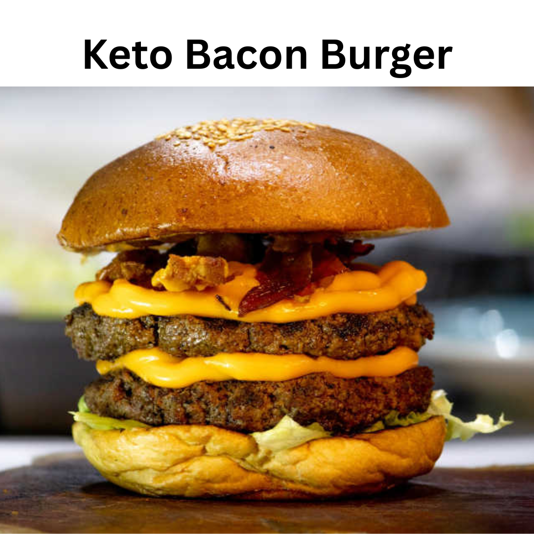 keto bacon burger