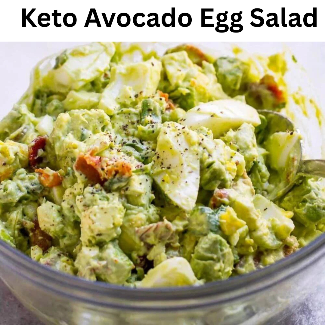 keto avocado egg salad