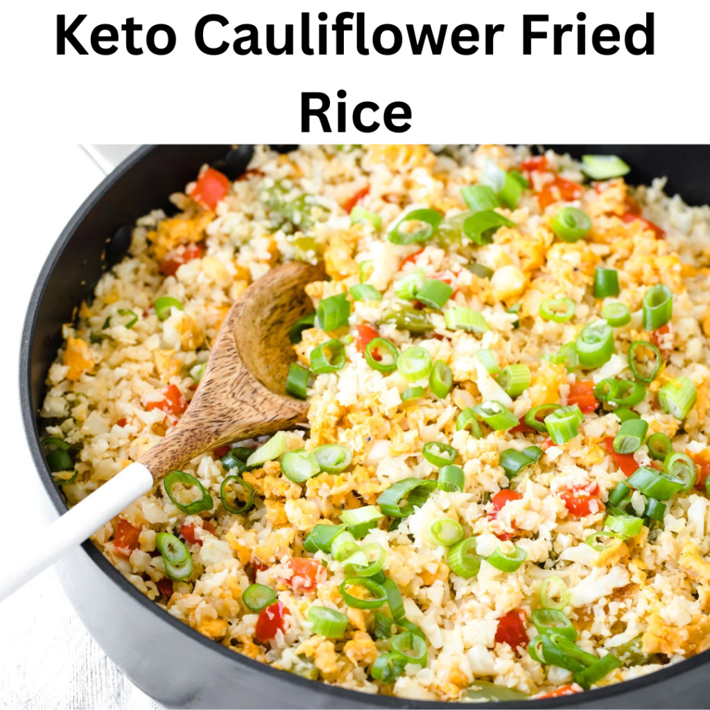 keto cauliflower fried rice