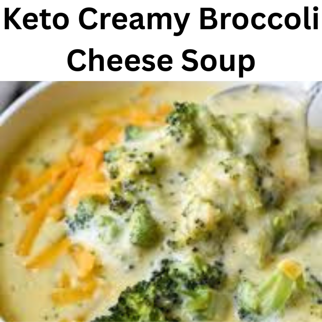 Keto Creamy Broccoli Cheese Soup Current image: keto creamy broccoli cheese soup